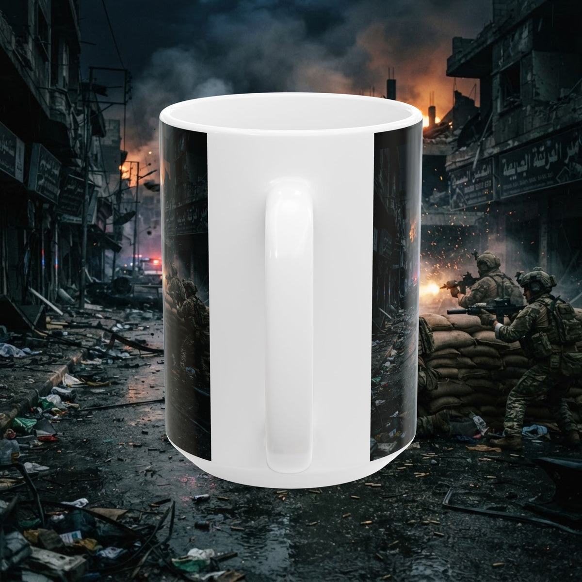 Warzone Ruins Ceramic Mug