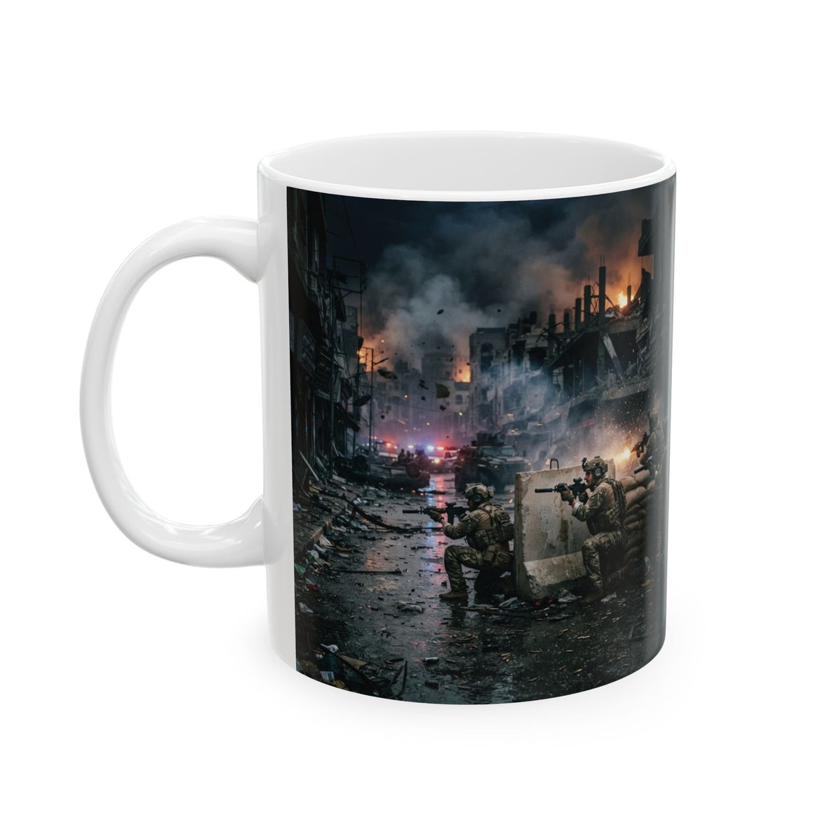 Warzone Ruins Ceramic Mug