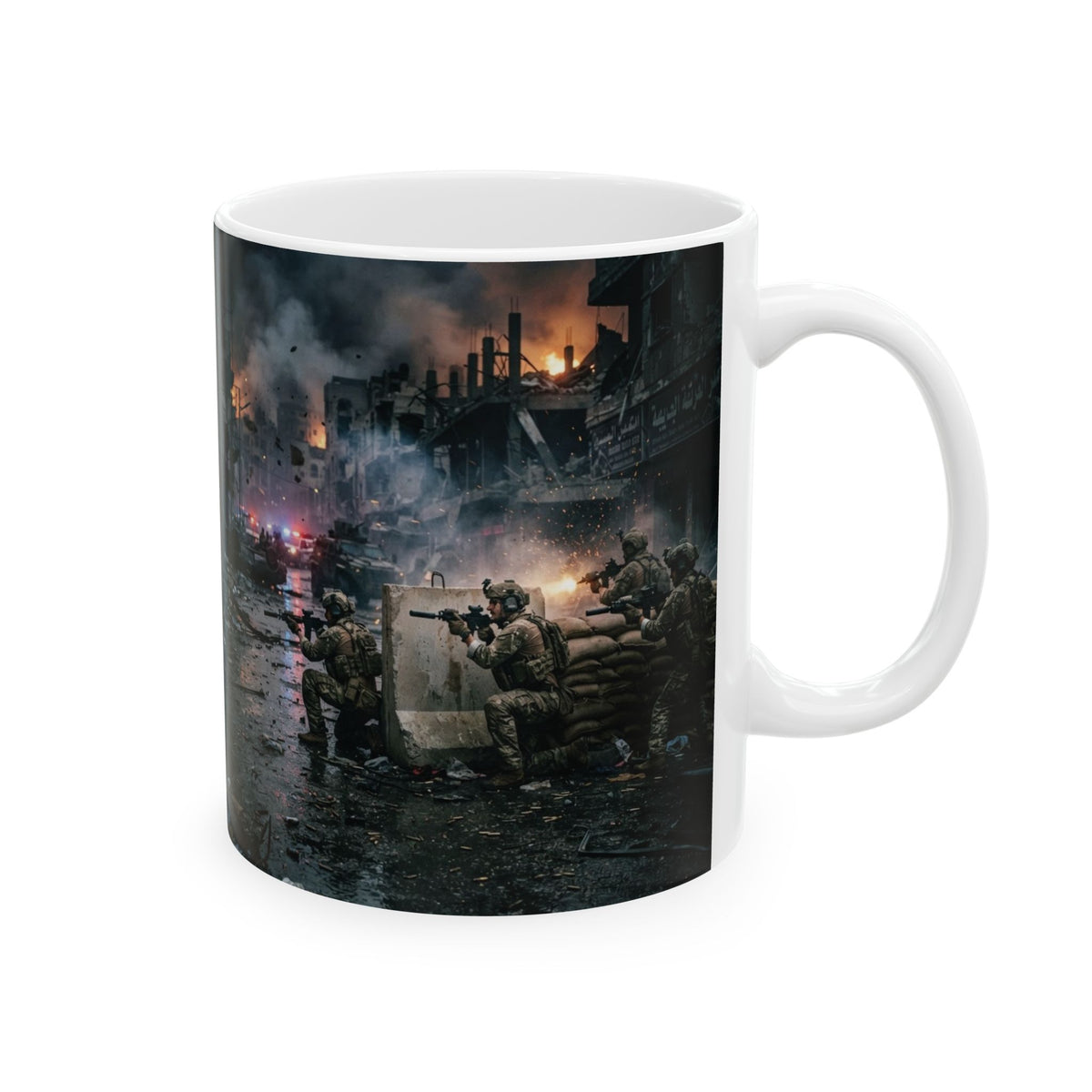 Warzone Ruins Ceramic Mug