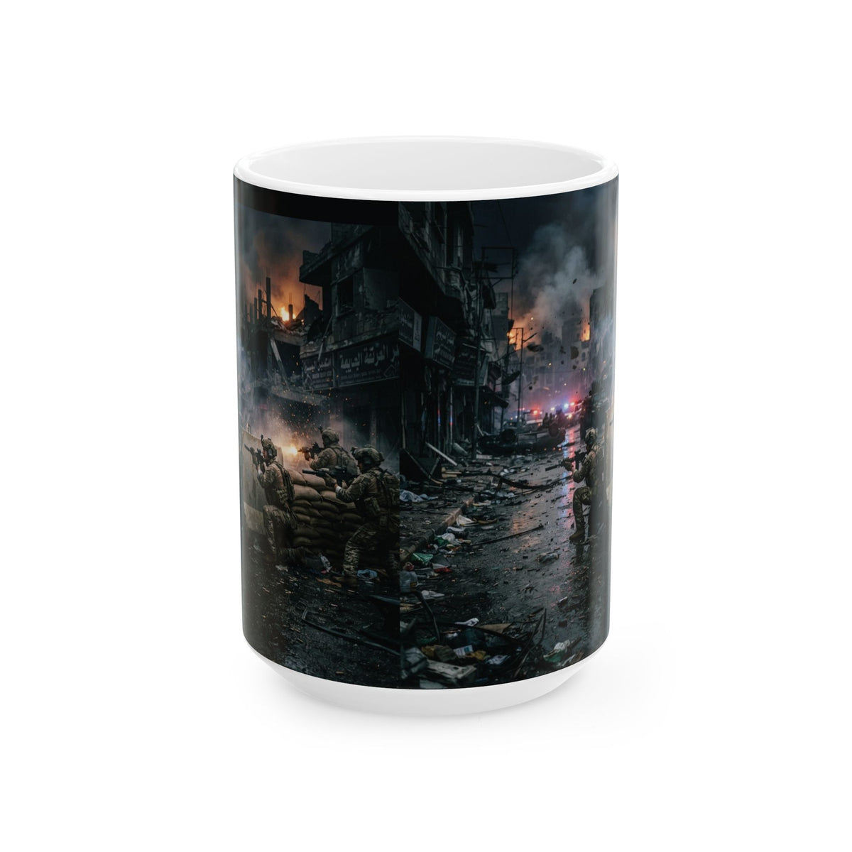 Warzone Ruins Ceramic Mug