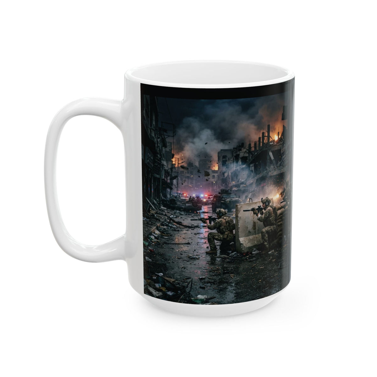 Warzone Ruins Ceramic Mug